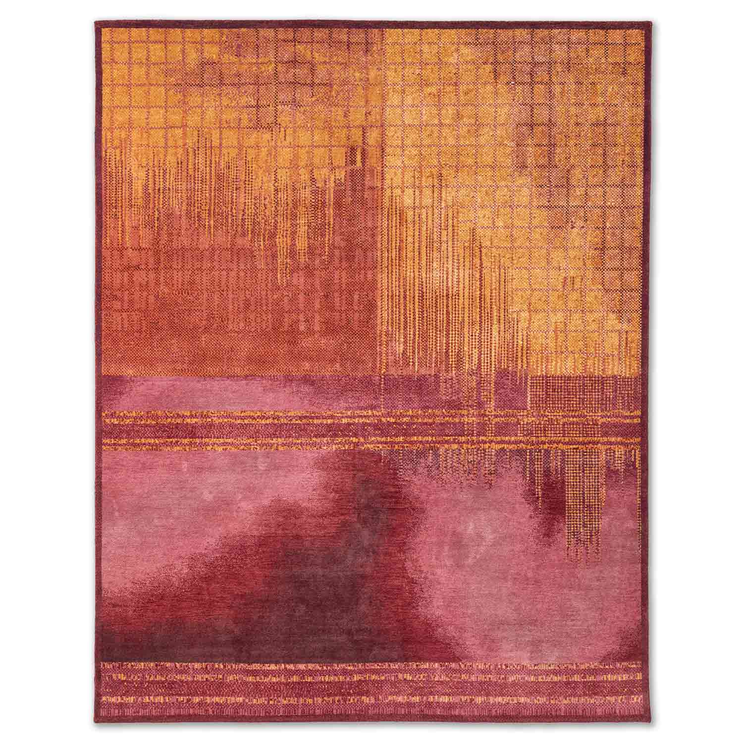 Drape Dreams Handknotted Wool Rug By Abraham & Thakore