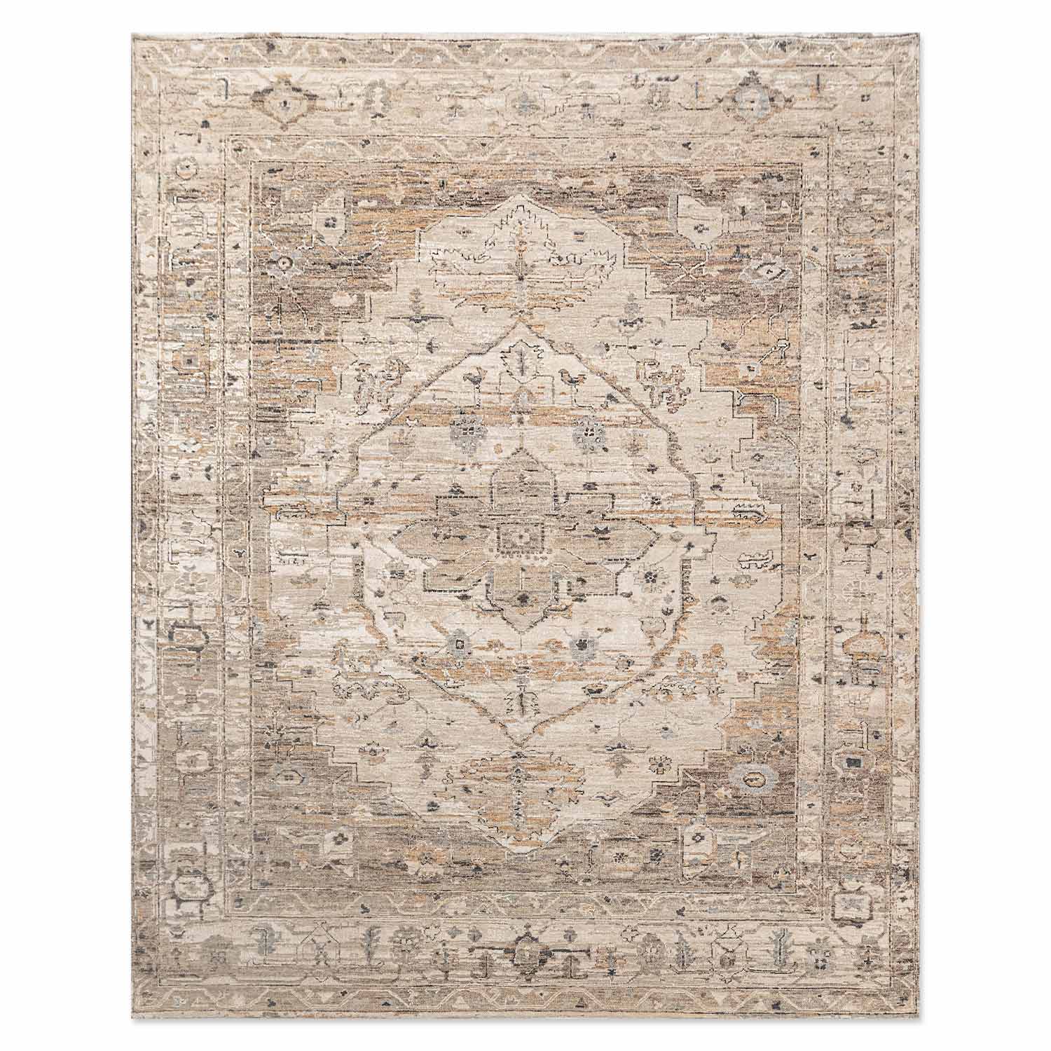 Matisse Handknotted Wool and Silk Rug