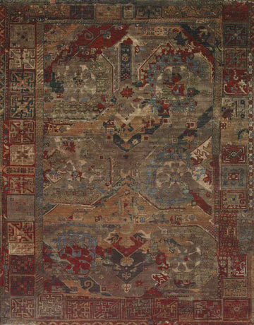 Tonk Handknotted Wool Runner