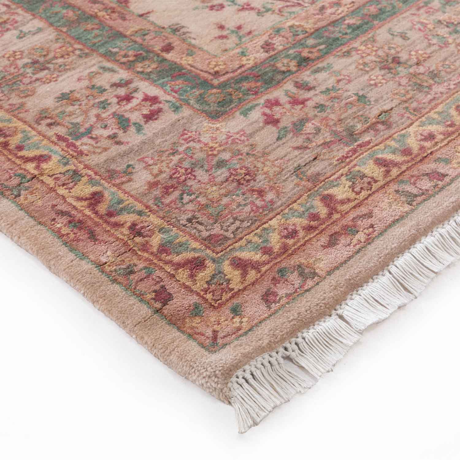 Hamsa Handknotted Wool and Silk Rug