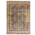 Viraset Handknotted Silk and Wool Rug