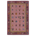 Vitrine Rosa Handtufted Wool and Viscose Rug By Varun Rana