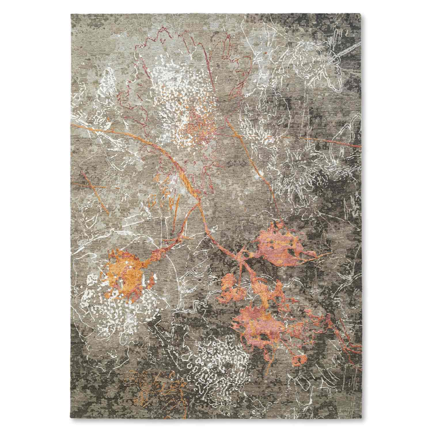 Dhara Handknotted Wool and Silk Rug