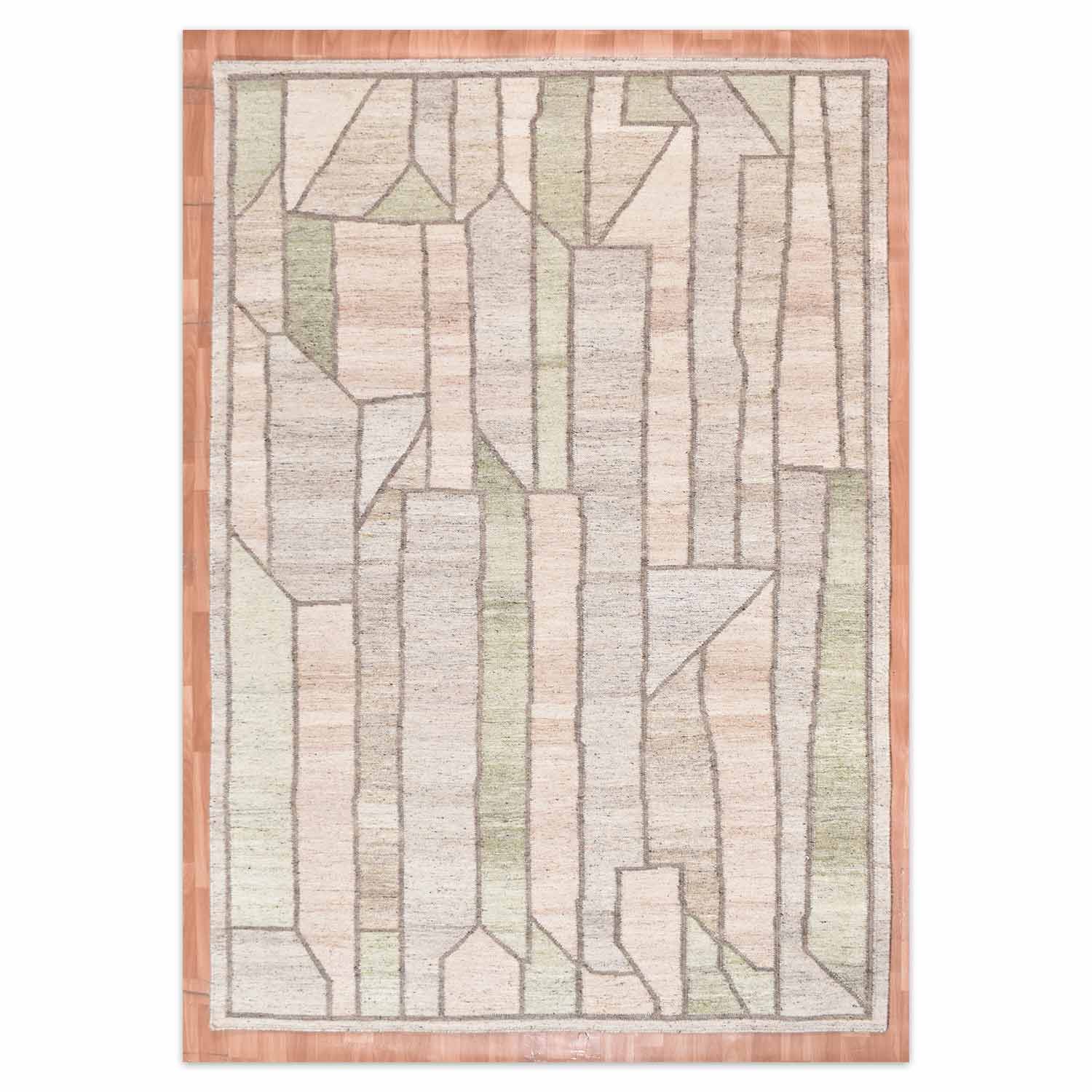 Wall-e Handwoven Wool Dhurrie