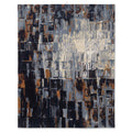 Luna Handknotted Wool and Silk Rug