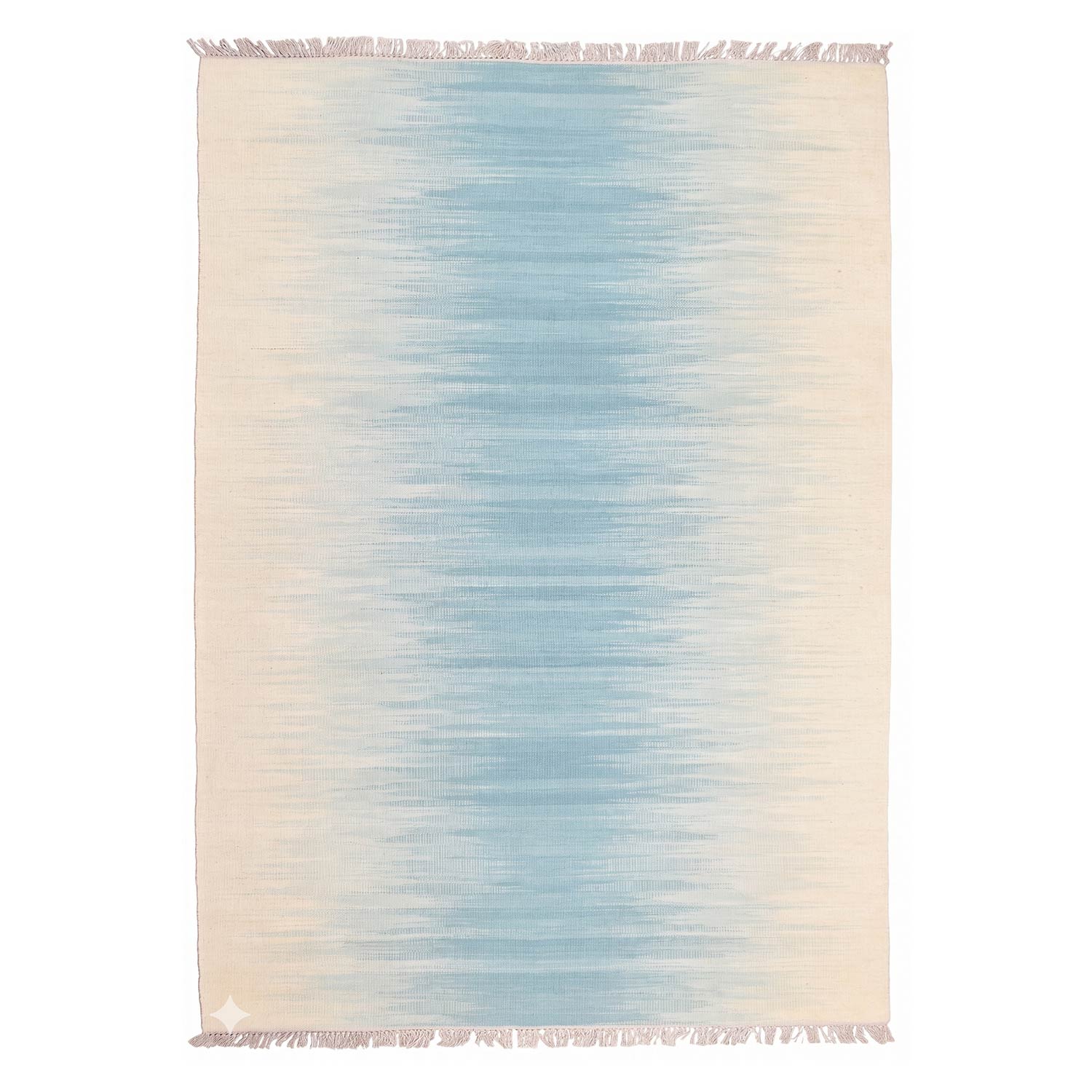 Akswen Handwoven Wool Dhurrie