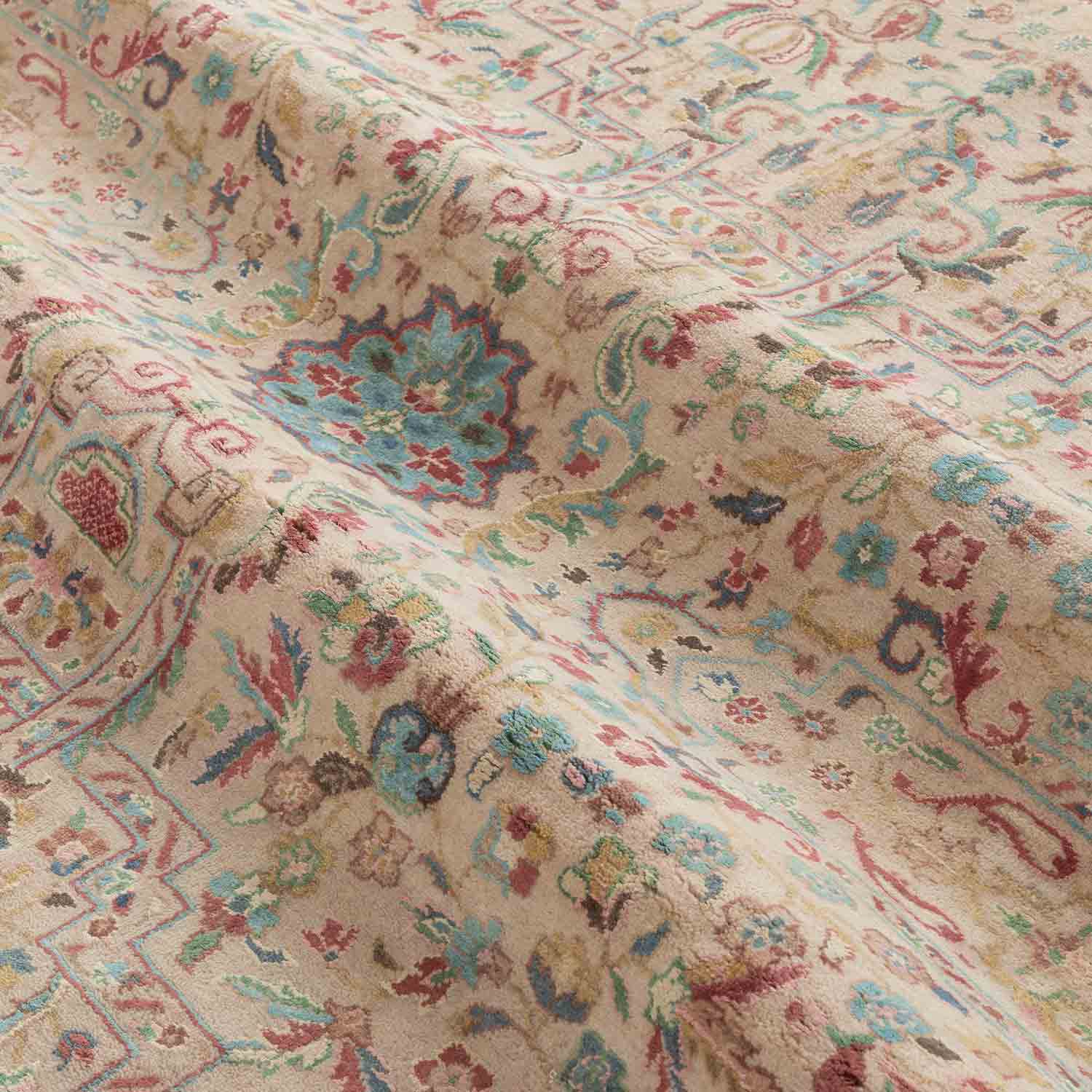 Yaman Handknotted Wool And Silk Rug