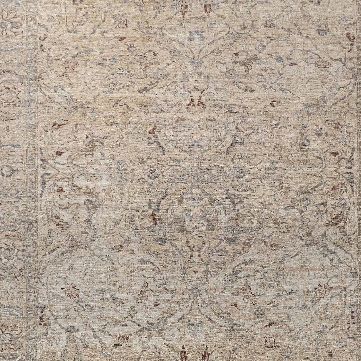 Fresco Handknotted Wool and Silk Rug