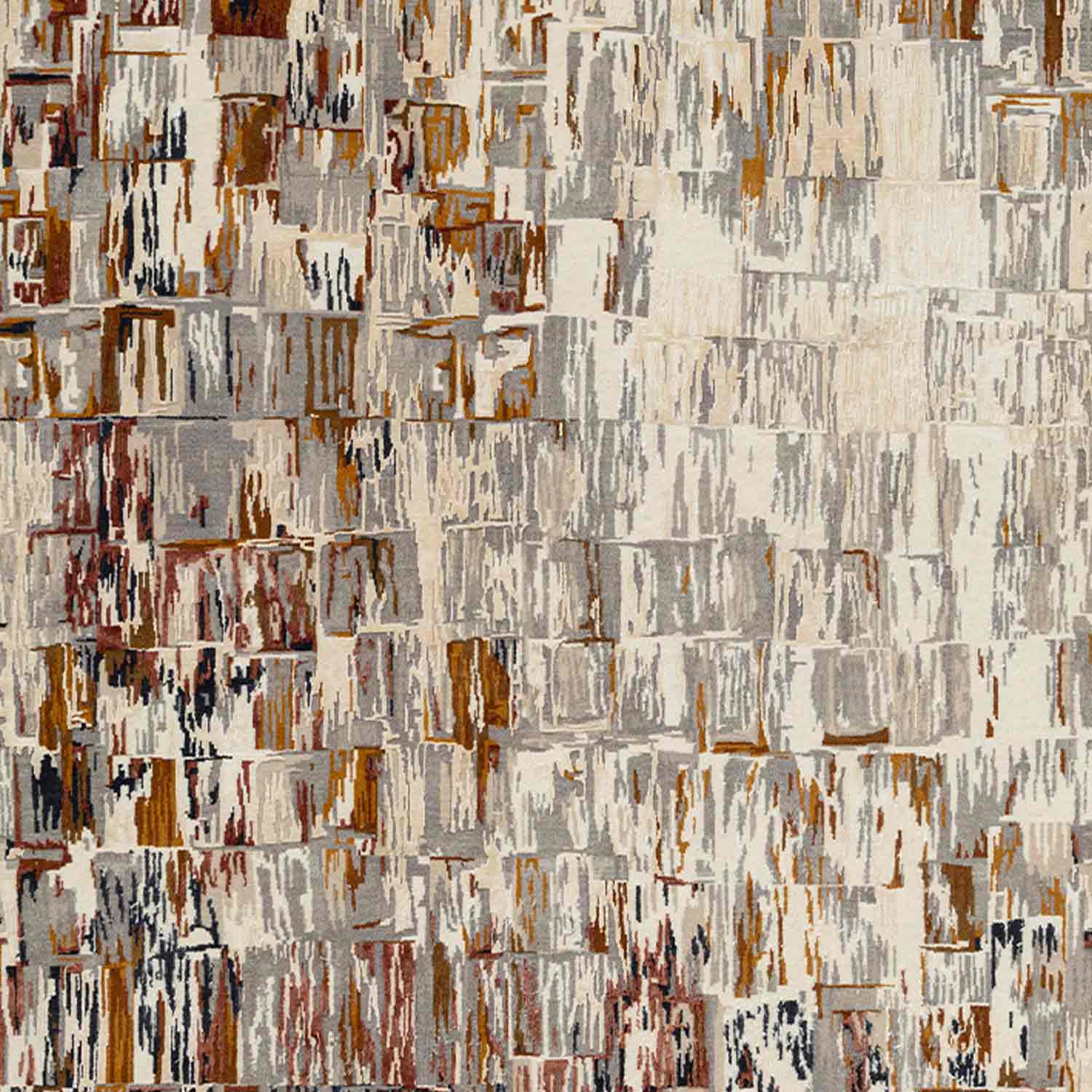 Luna-1 Handknotted Wool and Silk Rug