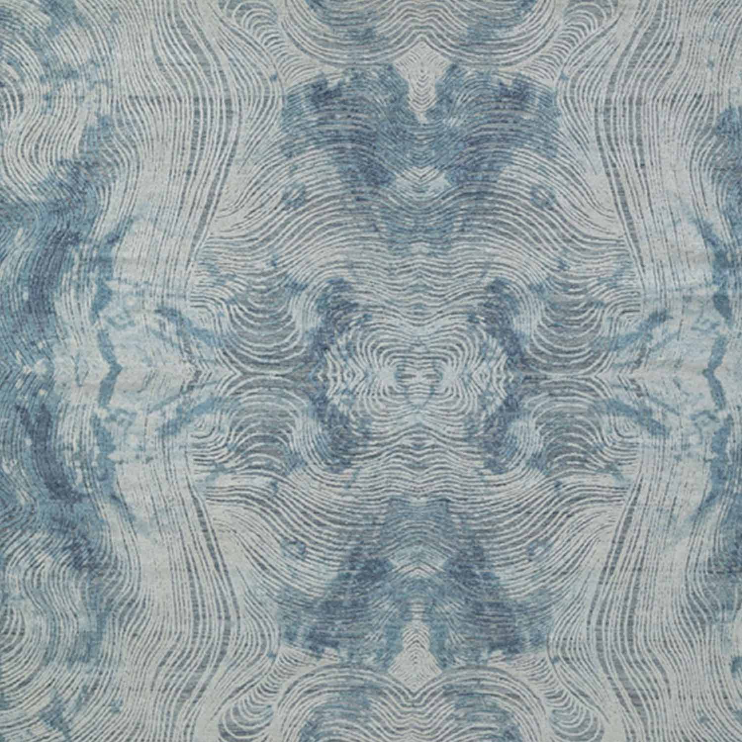 Bertha Handknotted Wool and Silk Rug