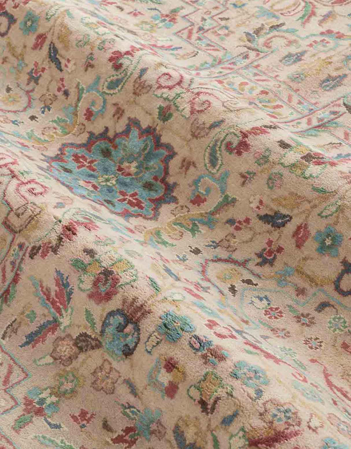 Yaman Handknotted Wool And Silk Rug