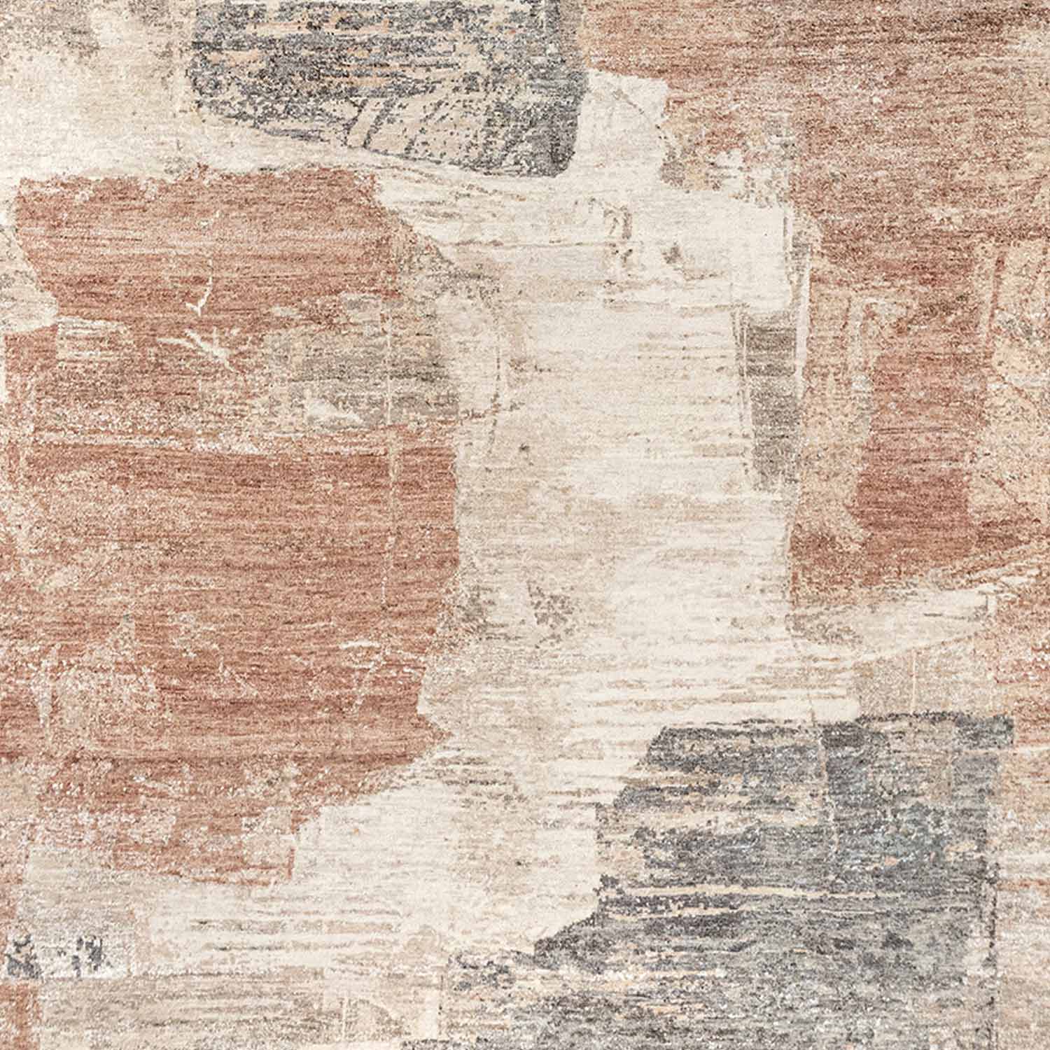 Caligo Handknotted Wool and Silk Rug
