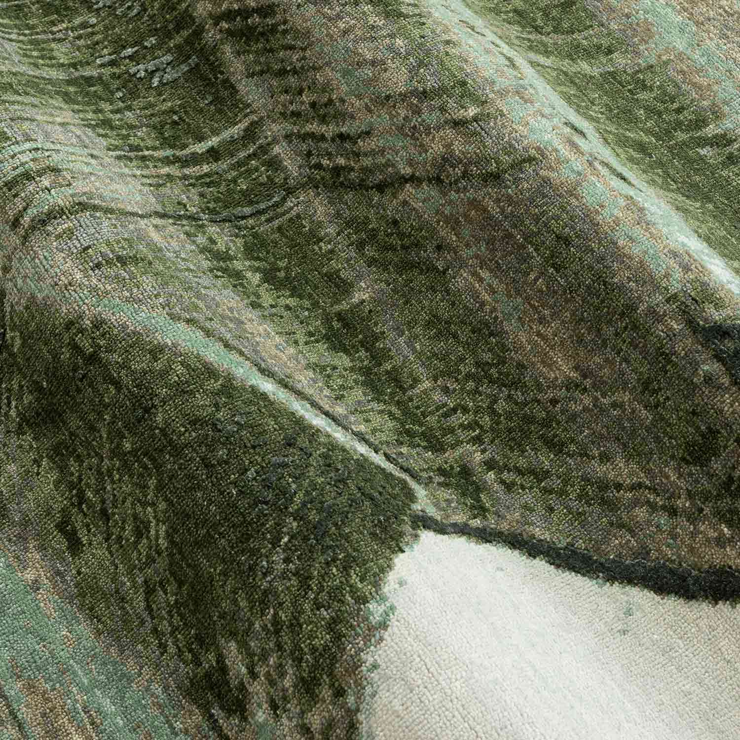 Nilaya Handknotted Wool and Silk Rug