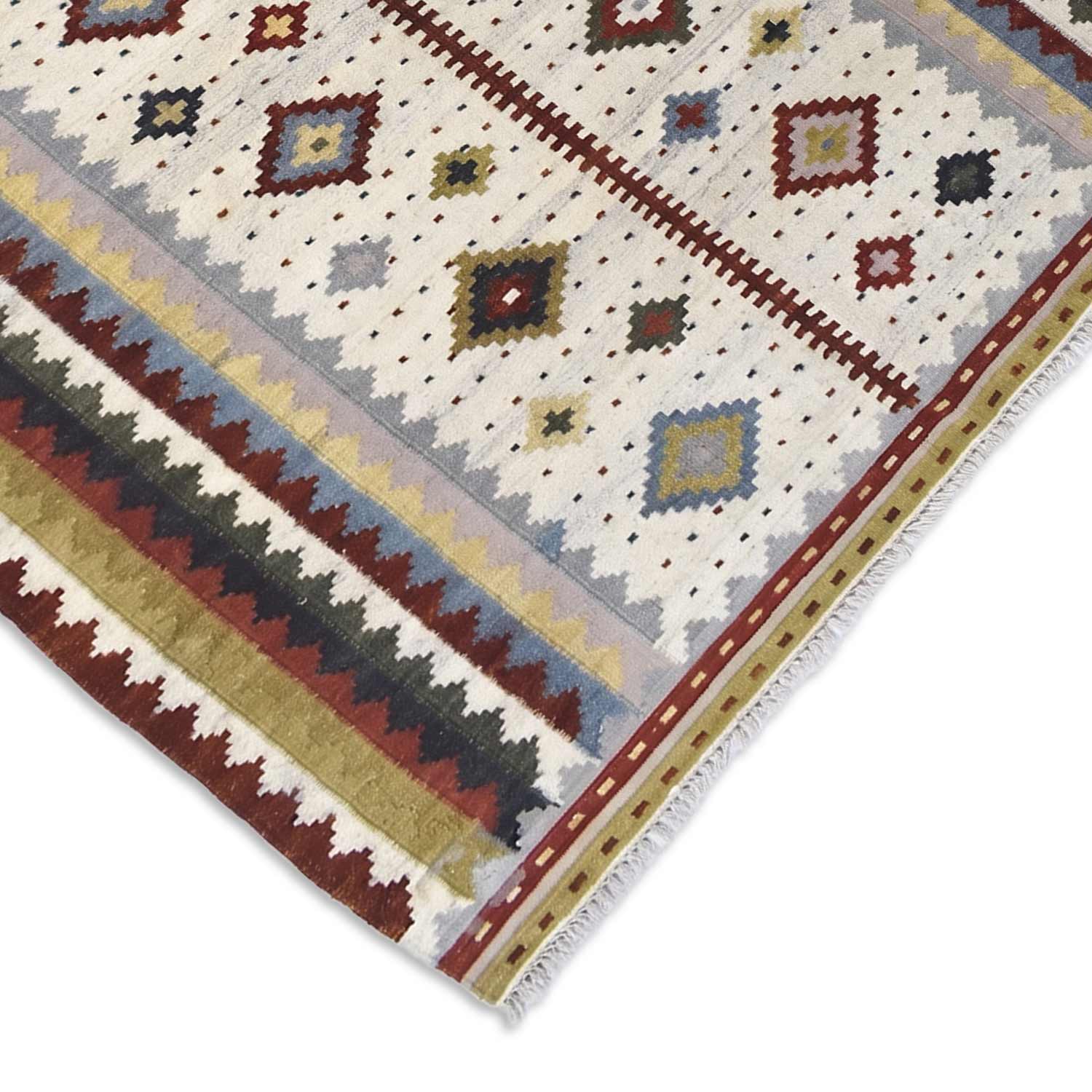 Kinsale Handwoven Wool Dhurrie