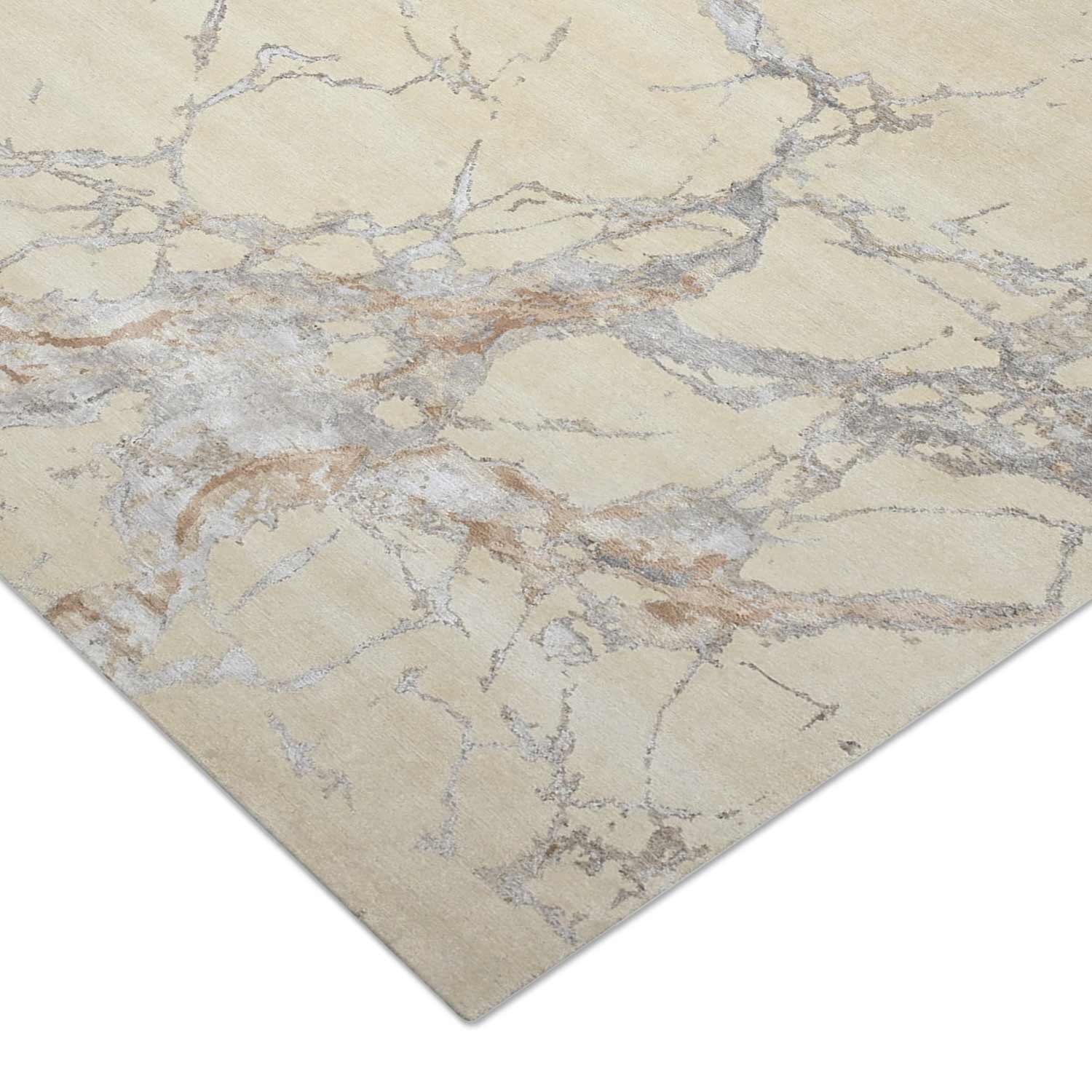 Asteron Handknotted Wool and Viscose rug