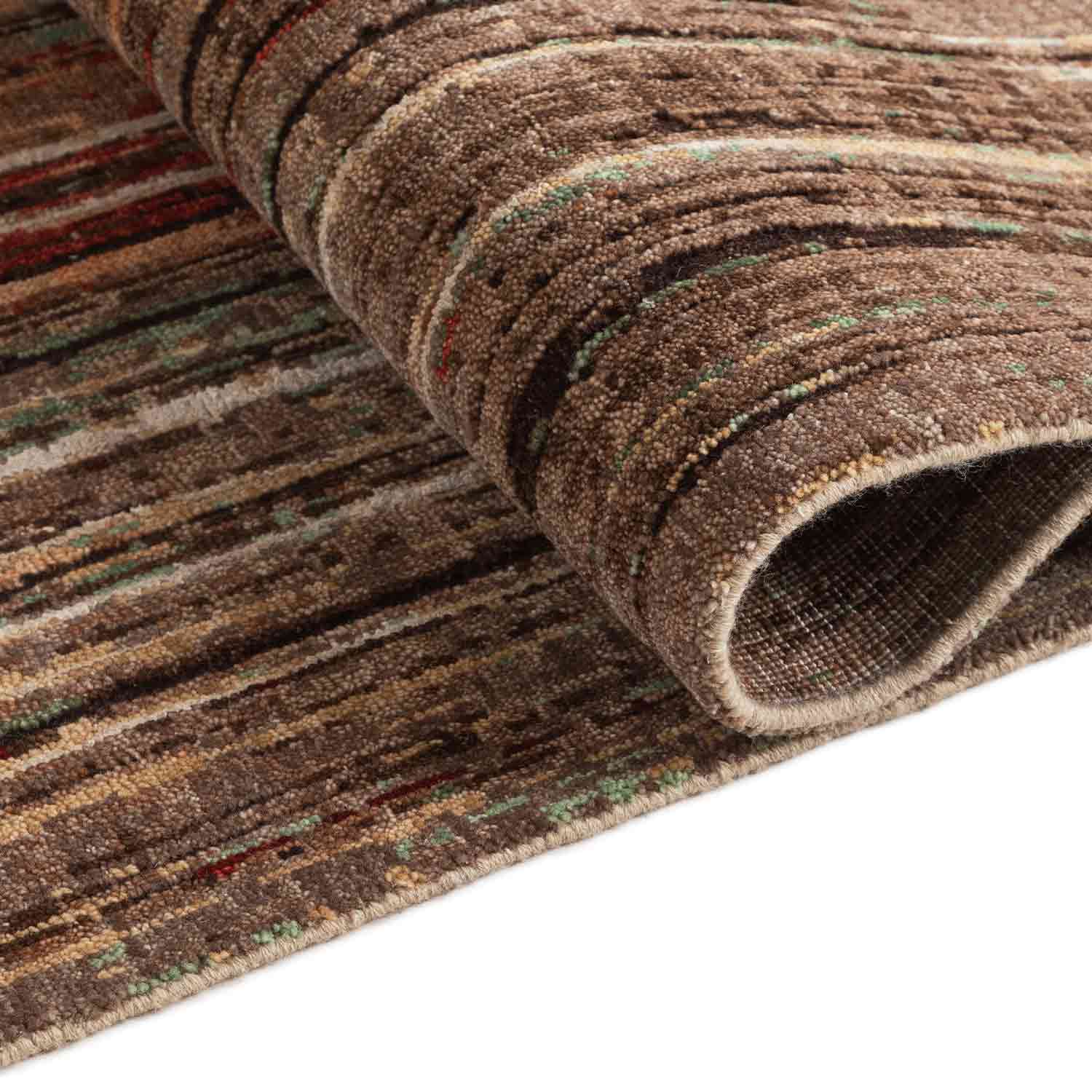 Navrang Handknotted Wool and Silk Rug