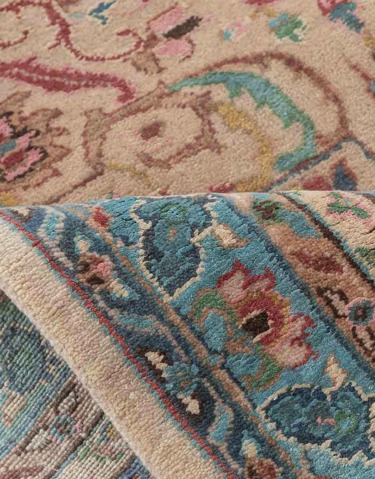 Yaman Handknotted Wool And Silk Rug