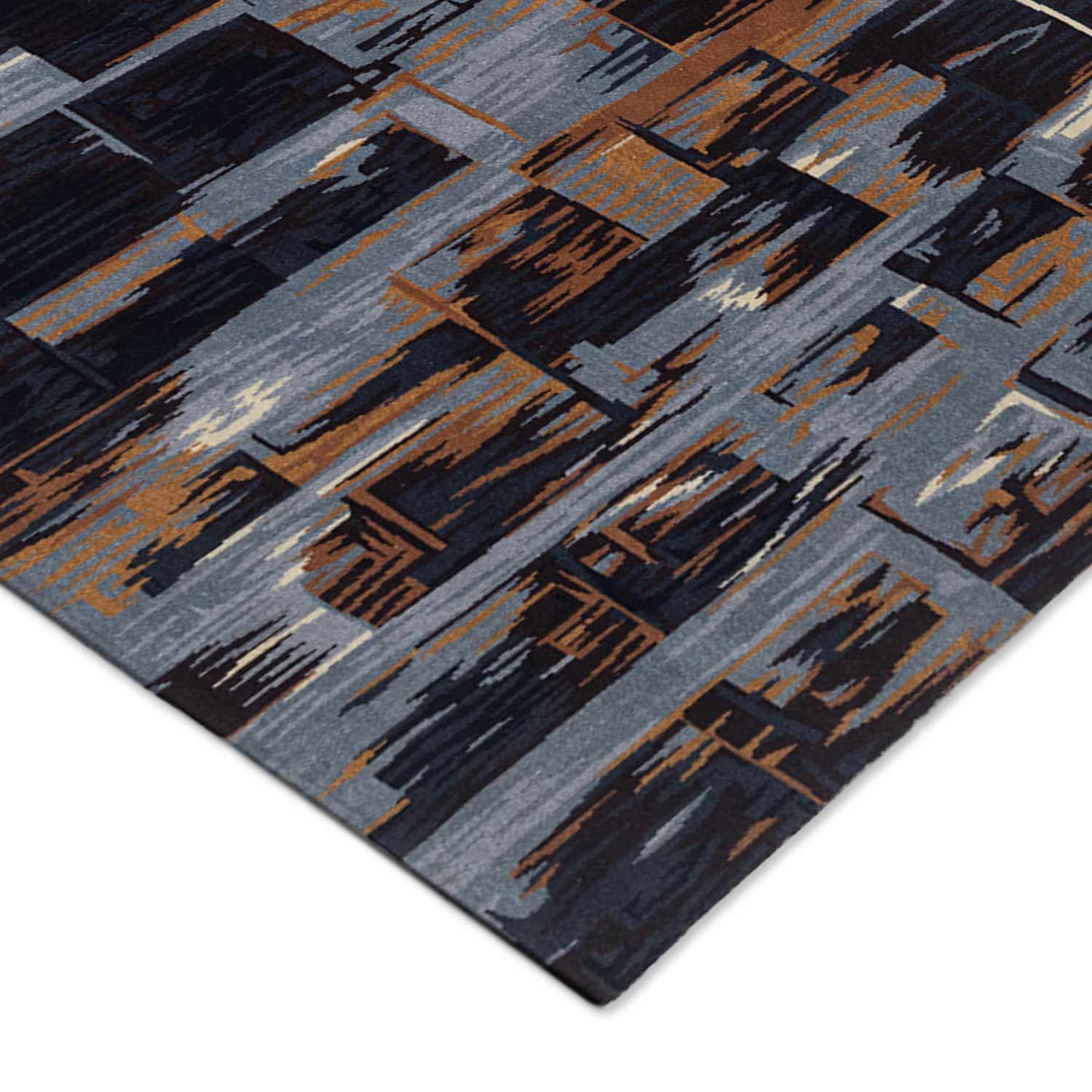 Luna Handknotted Wool and Silk Rug