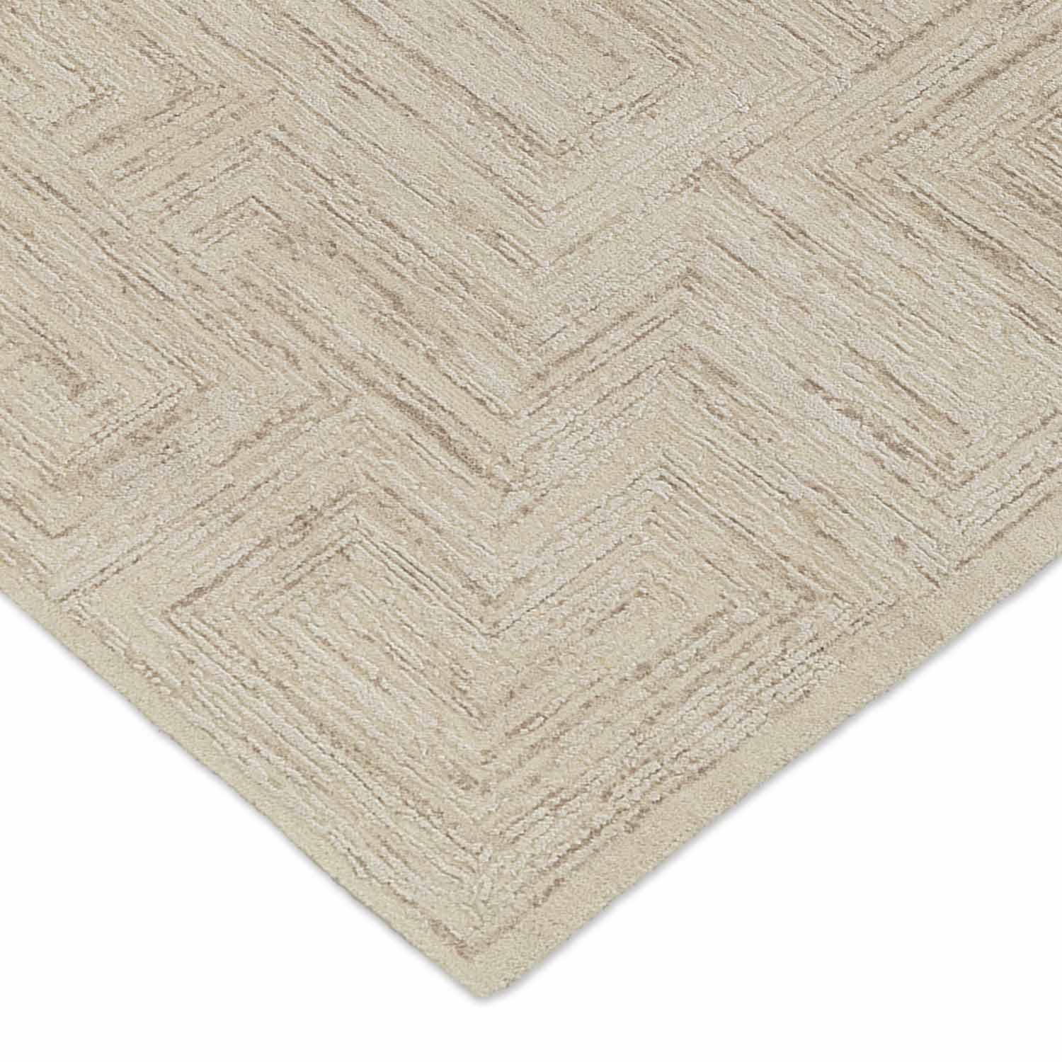 Claire Handknotted Wool and Bamboo Silk Rug