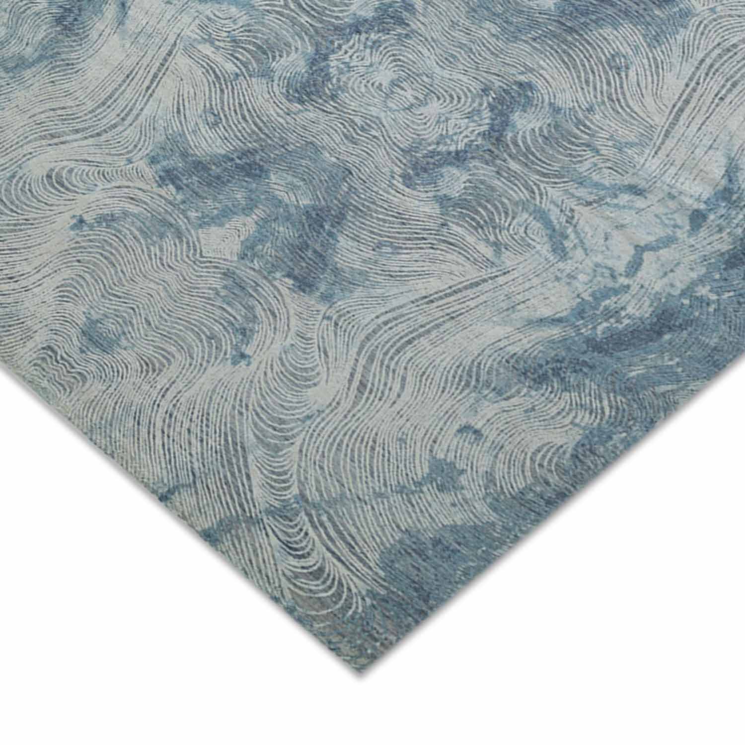 Bertha Handknotted Wool and Silk Rug
