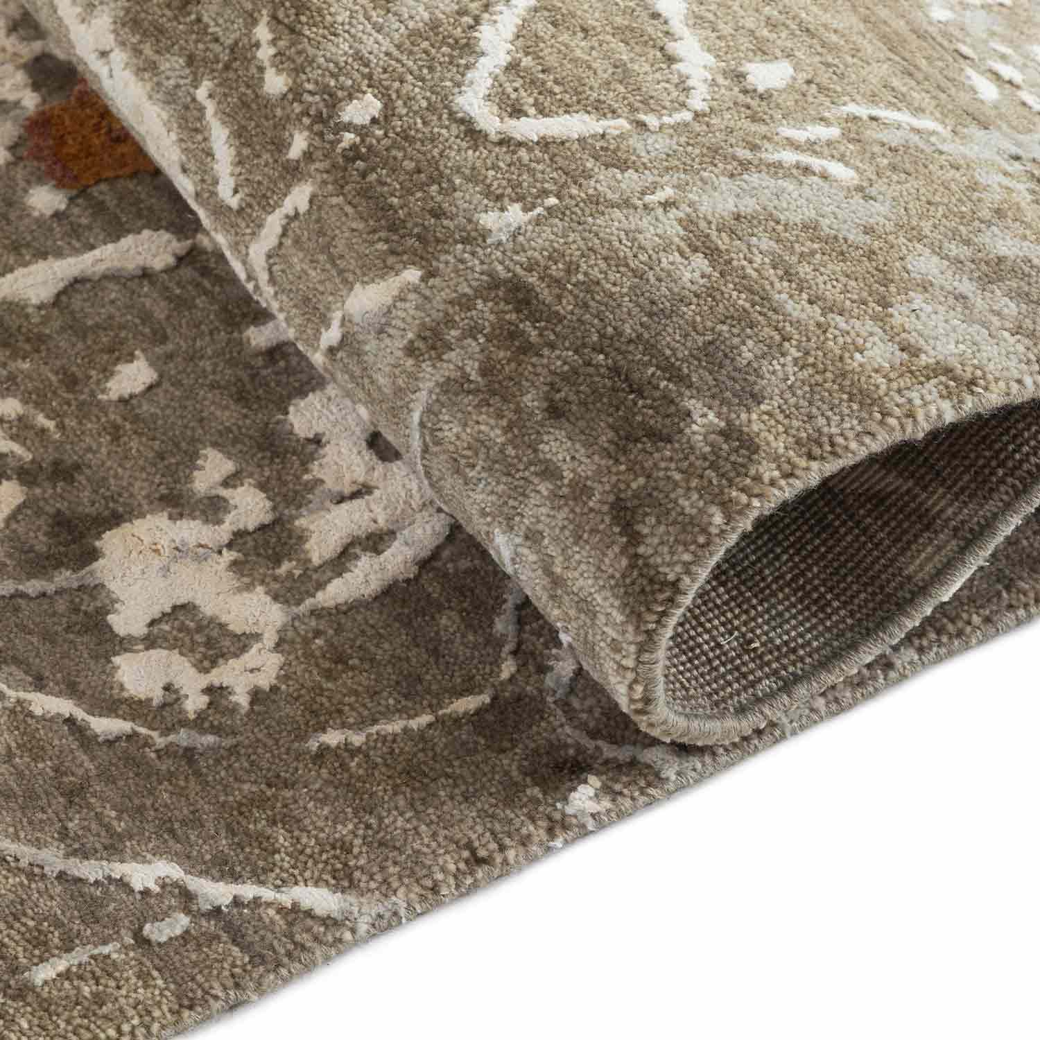 Dhara Handknotted Wool and Silk Rug