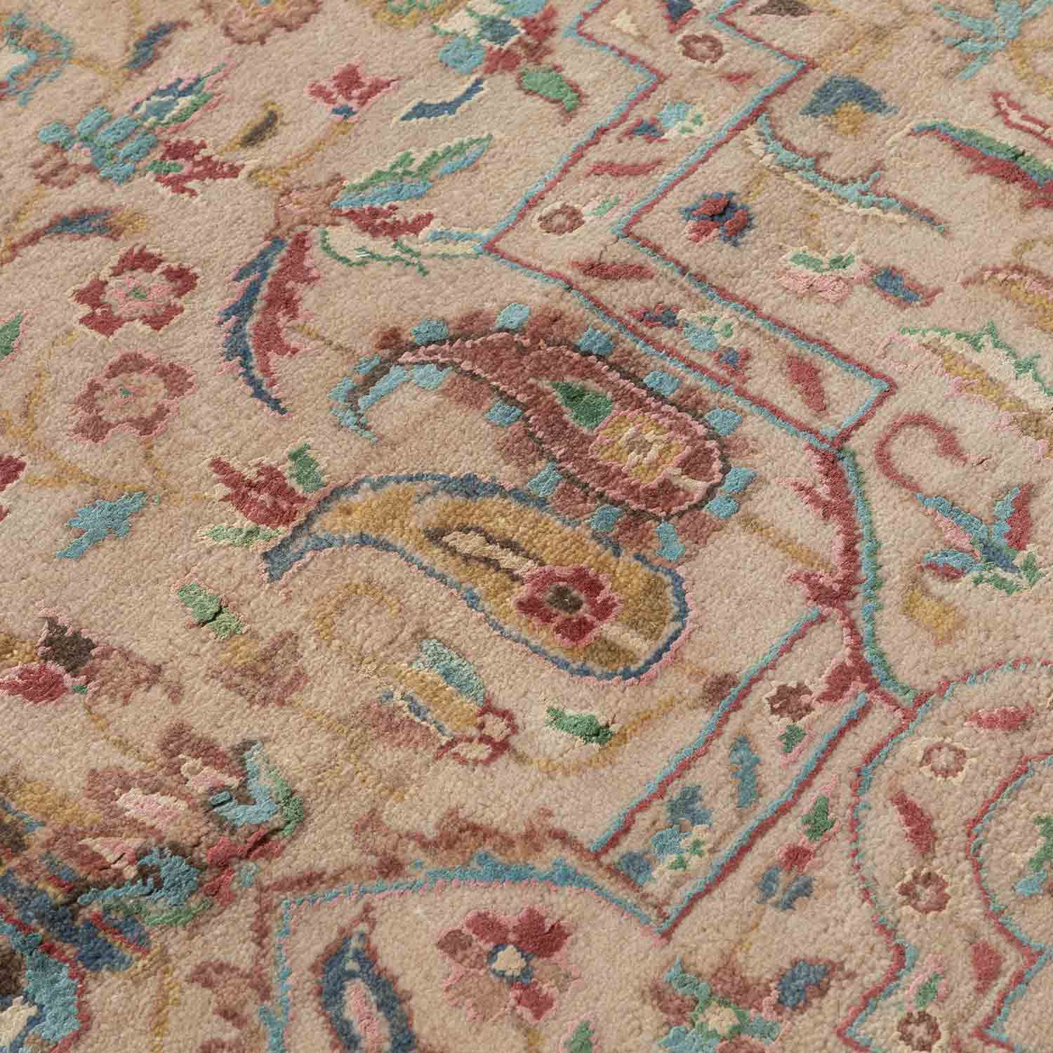 Yaman Handknotted Wool And Silk Rug