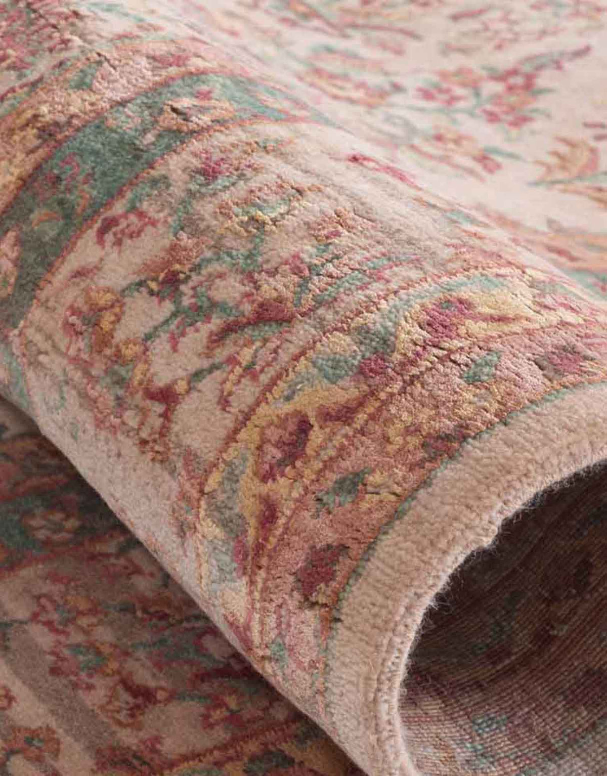 Hamsa Handknotted Wool and Silk Rug