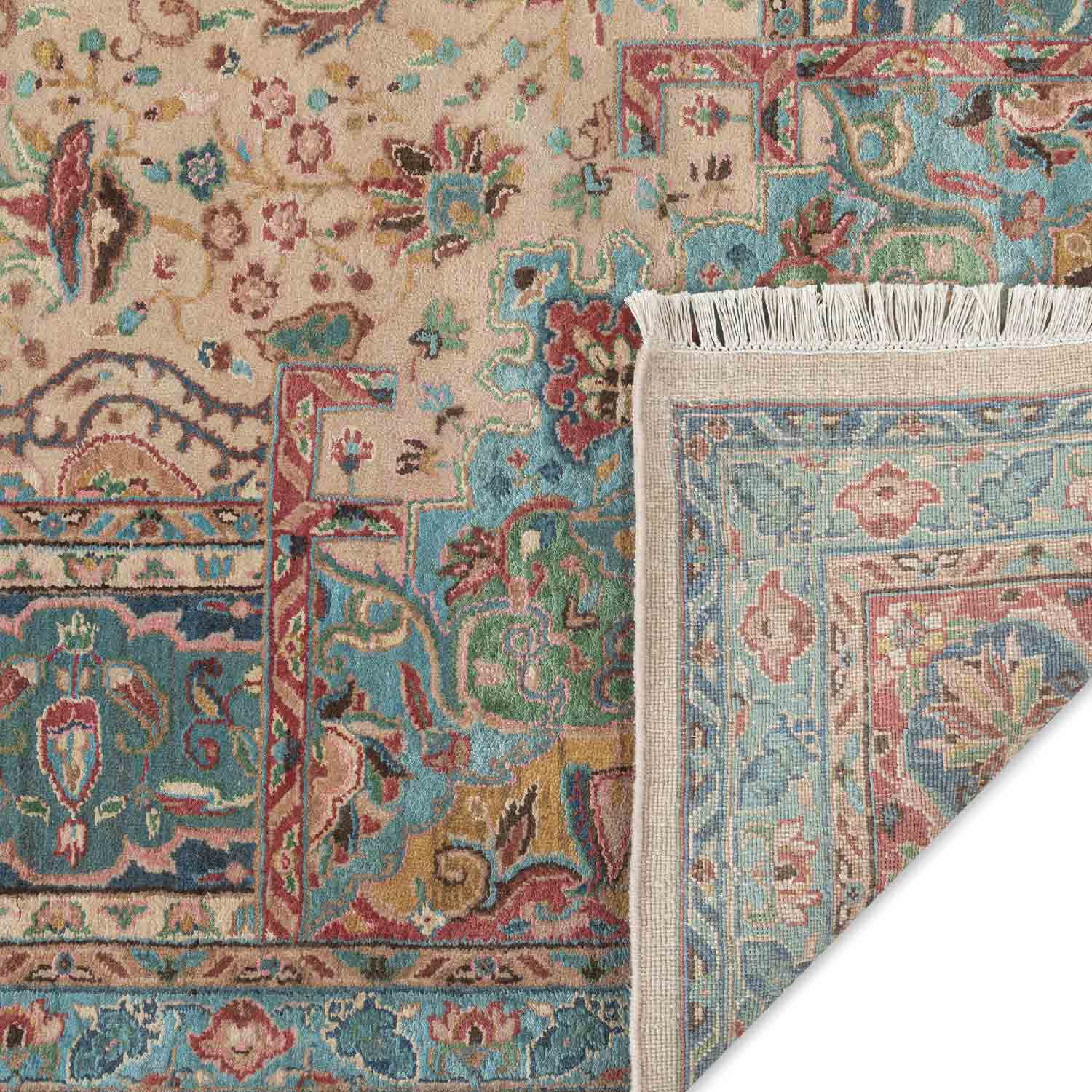 Yaman Handknotted Wool And Silk Rug