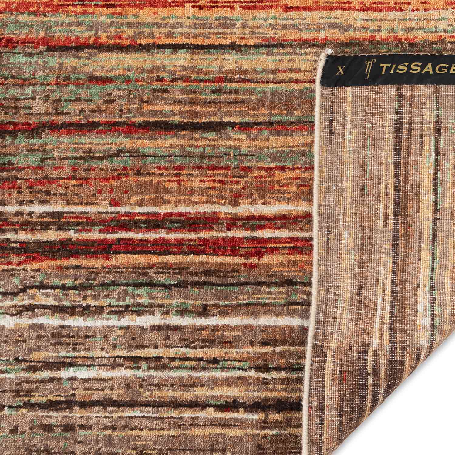 Navrang Handknotted Wool and Silk Rug