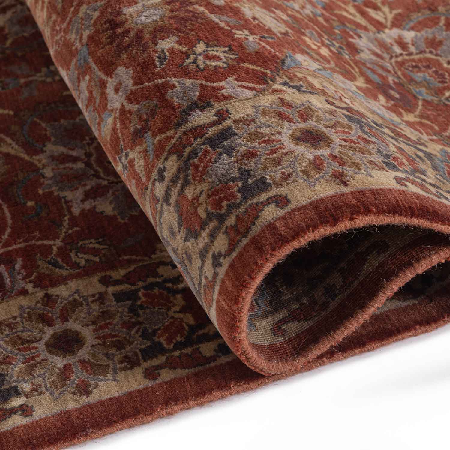 Laver Kerman Handknotted Wool Rug