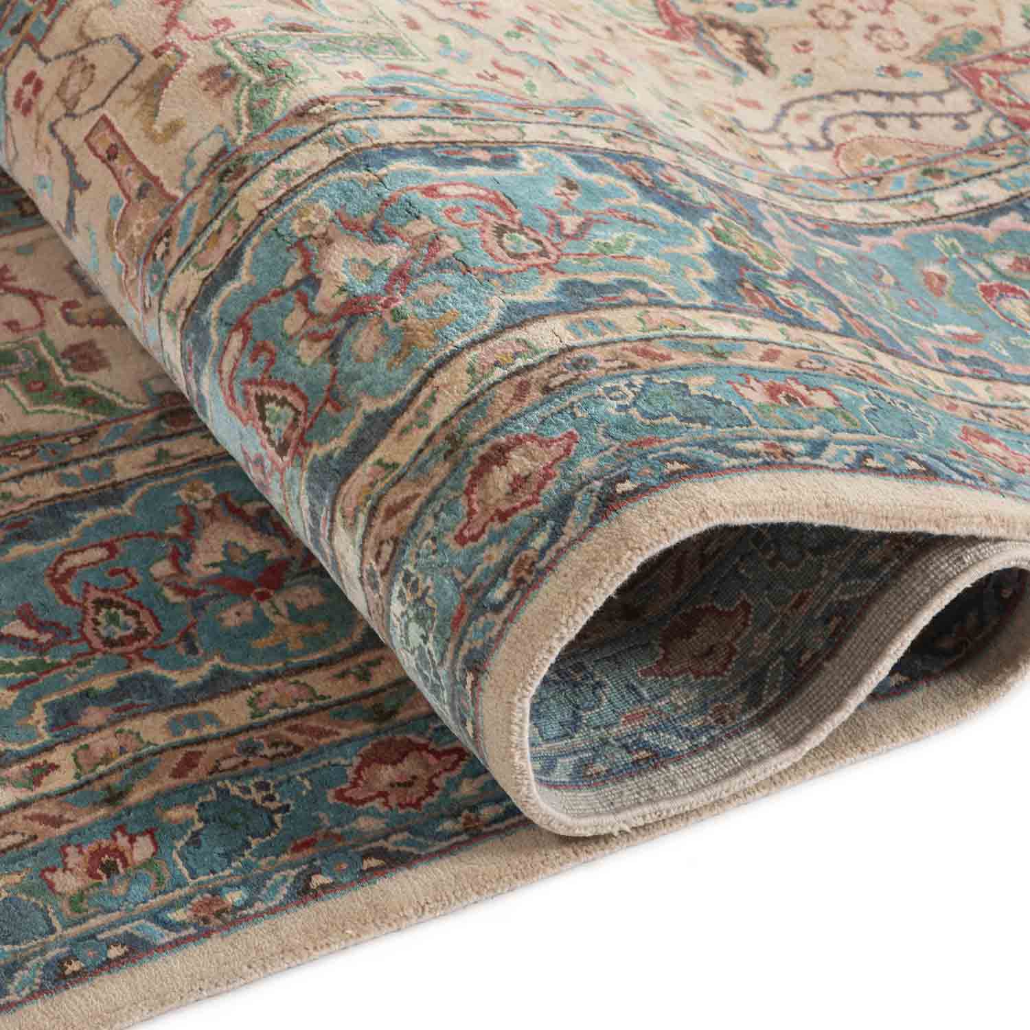 Yaman Handknotted Wool And Silk Rug