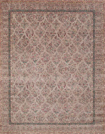 Hamsa Handknotted Wool and Silk Rug