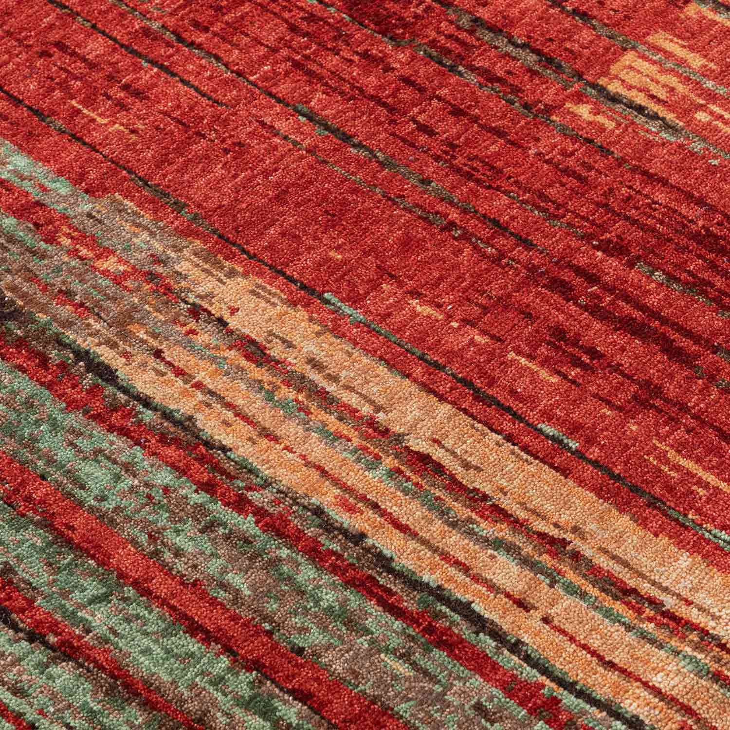 Navrang Handknotted Wool and Silk Rug