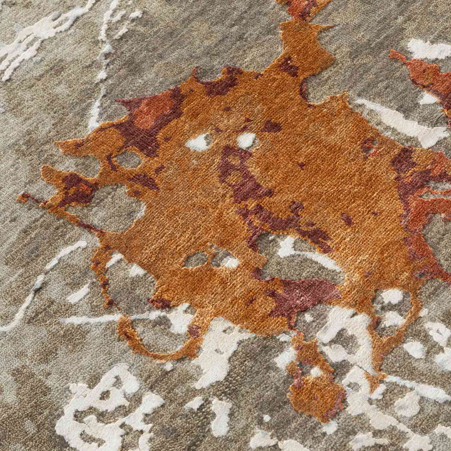 Dhara Handknotted Wool and Silk Rug