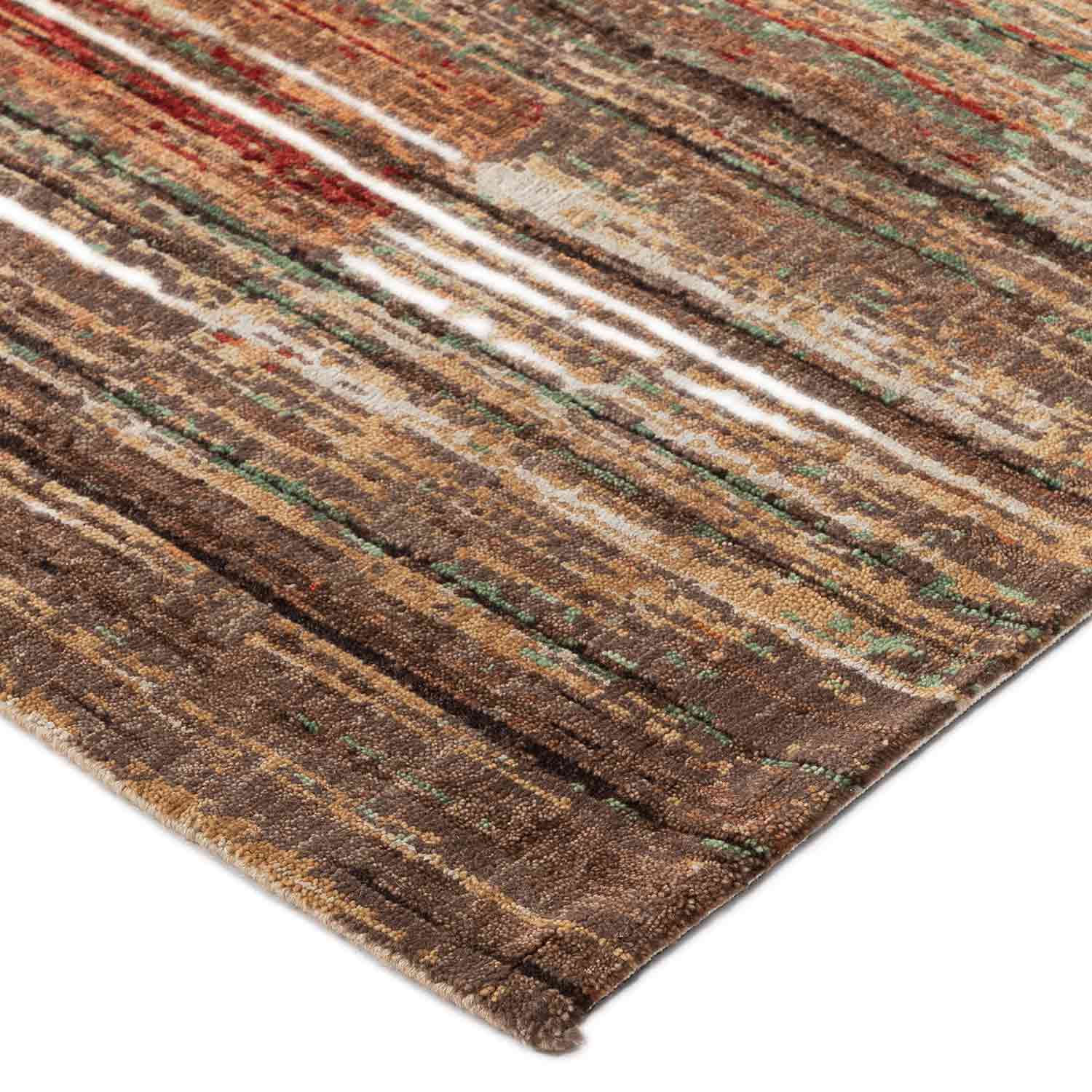 Navrang Handknotted Wool and Silk Rug