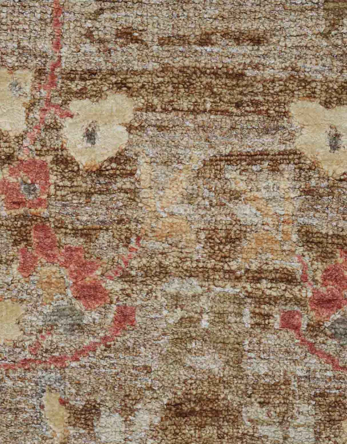 Echo Hand Knotted Wool Silk And Linen Rug