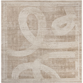 Brixton Handknotted wool and silk rug