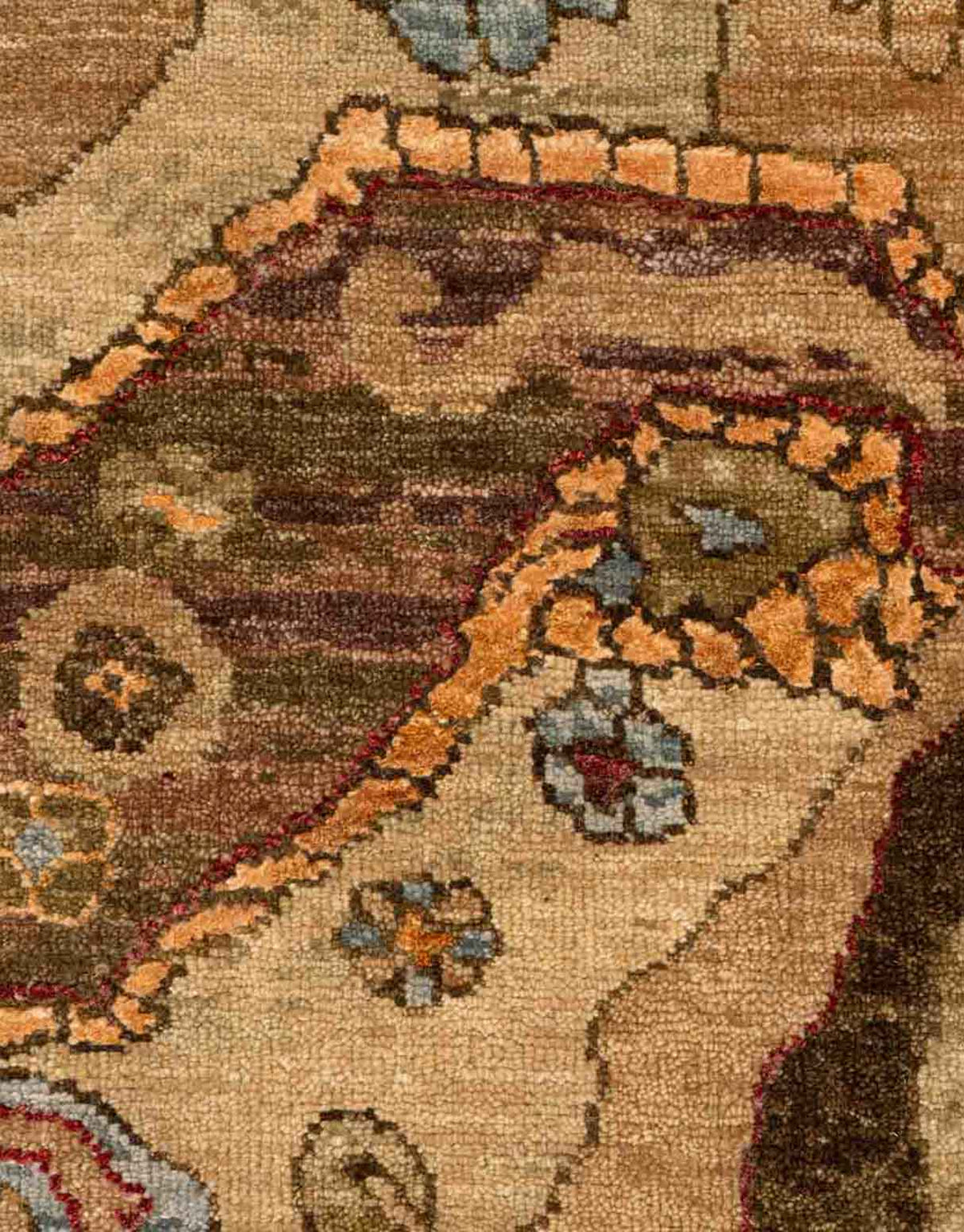 Inscape Hand Knotted Wool And Silk Rug