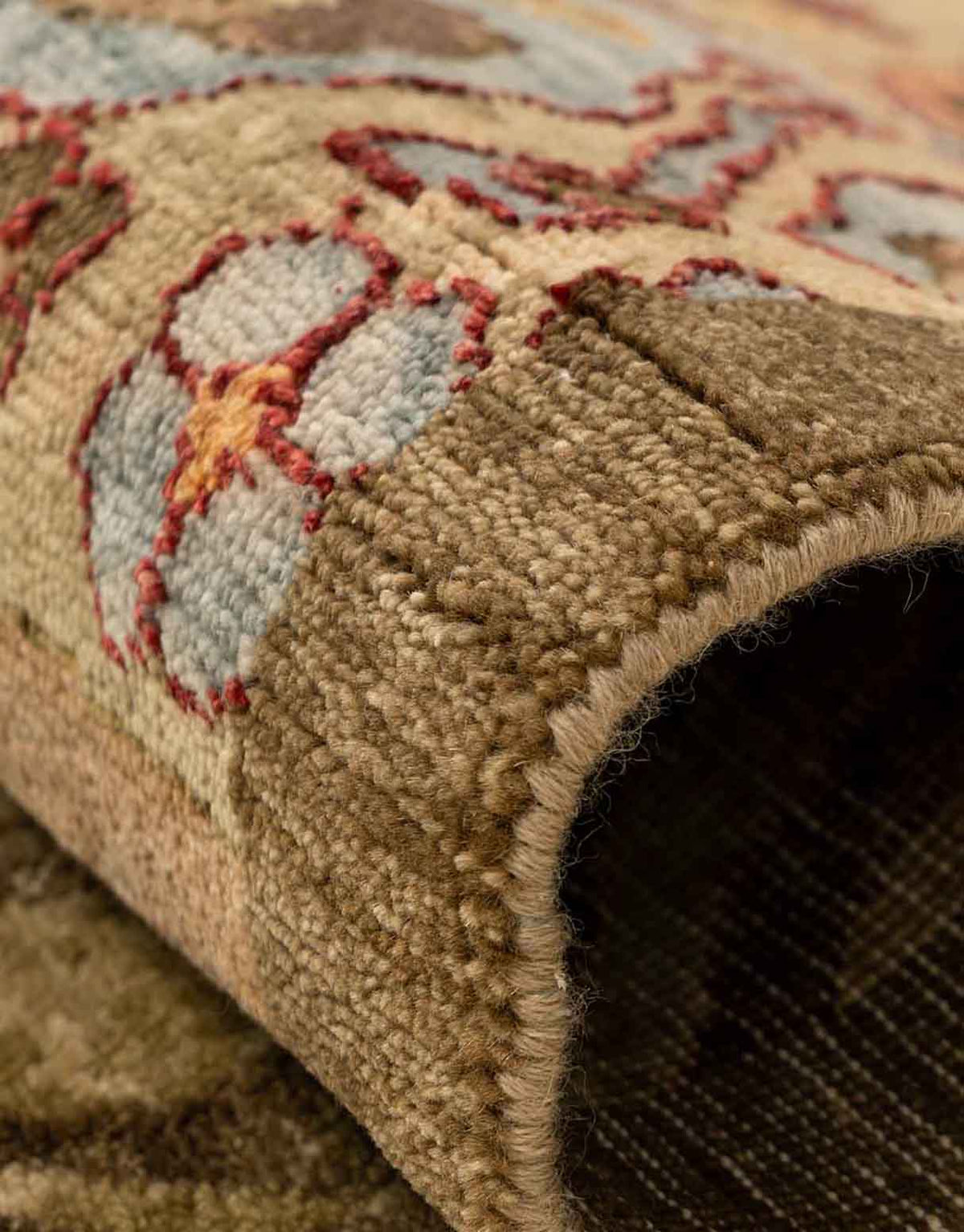 Inscape Hand Knotted Wool And Silk Rug