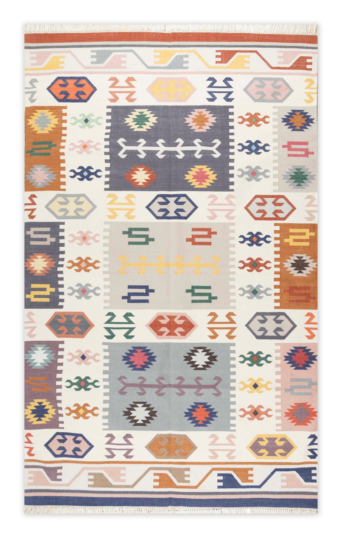 Sora Hand Woven Cotton Dhurrie