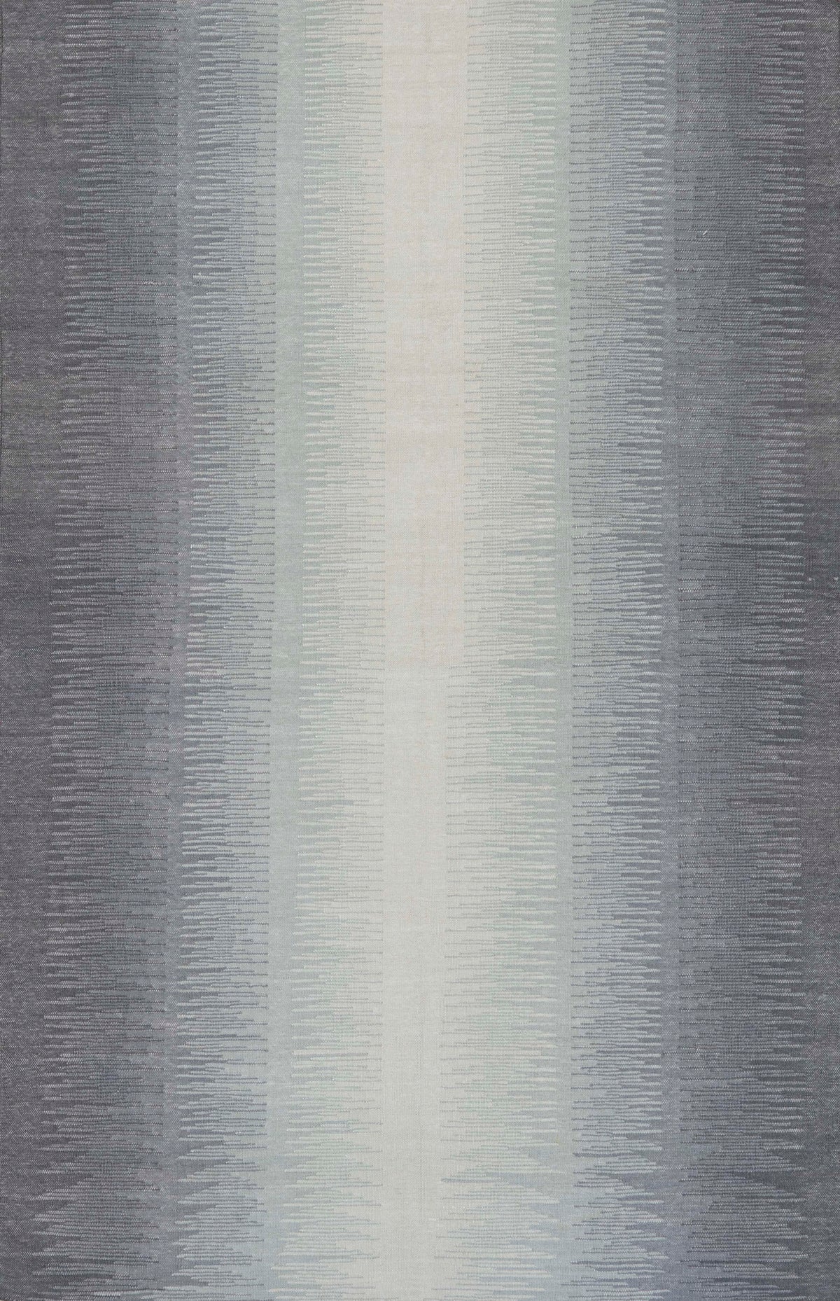 Mist Hand Woven Bamboo Silk Dhurrie