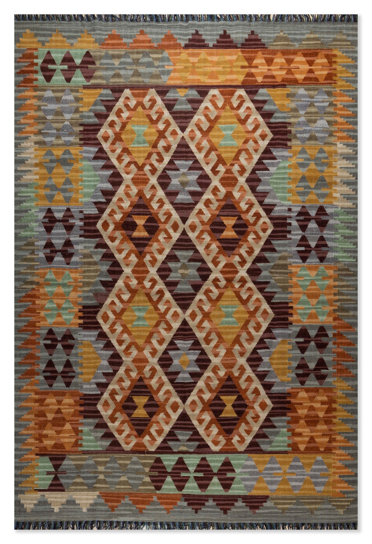 Saharan Hand Woven Woollen Dhurrie
