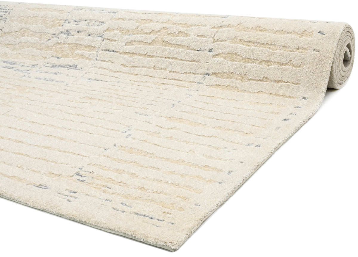 Aangan Hand Knotted Wool And Bamboo Silk Rug