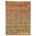 Harren Handknotted Wool and Silk Rug
