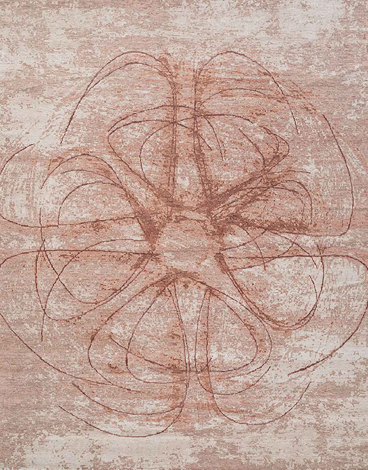 Sutra Handknotted Wool And Silk Rug