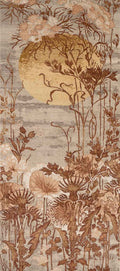 Wilding  Hand Knotted Wool And Silk Rug