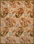 Inscape Hand Knotted Wool And Silk Rug