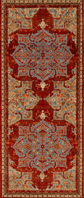 Anchor Hand Knotted Wool And Silk Rug