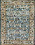 Moor Hand Knotted Wool And Silk Rug