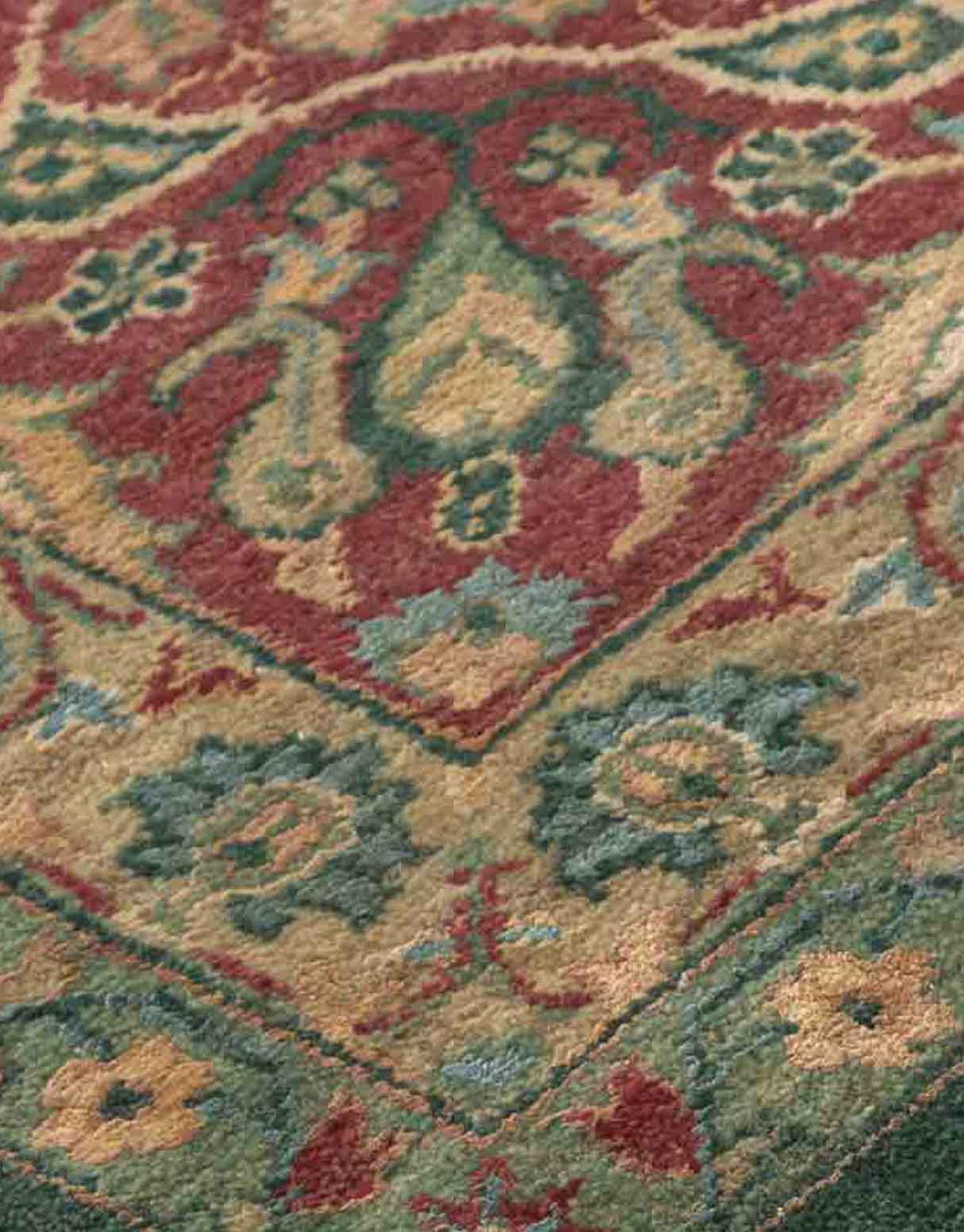 Mohanam Handknotted Wool and Silk Rug